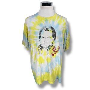 Vintage Baby’s Got Her Blue Jeans Mel McDaniel T-Shirt Men’s XL USA Tie Dye Band